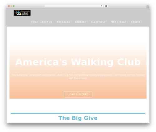 OceanWP WordPress page theme - ava.org
