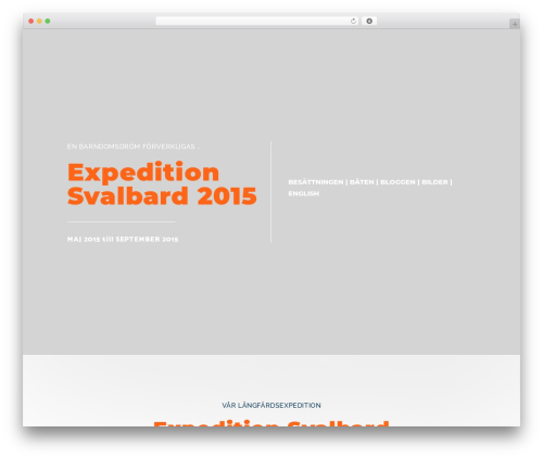 OceanWP WordPress theme - expeditionsvalbard.com