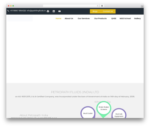 OceanWP WordPress theme for business - ppdrillingfluids.in