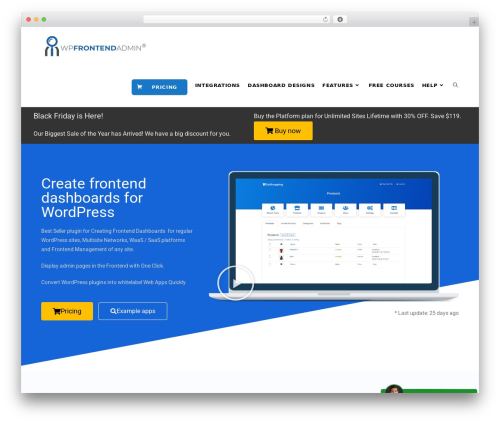OceanWP WordPress theme free download - wpfrontendadmin.com