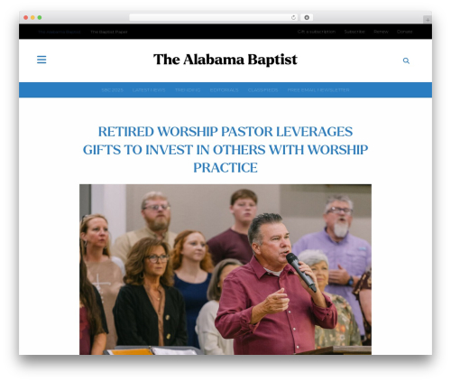 OceanWP WordPress theme - thealabamabaptist.org