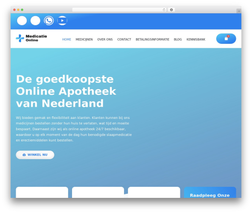 OceanWP WordPress theme - medicatieonline.com