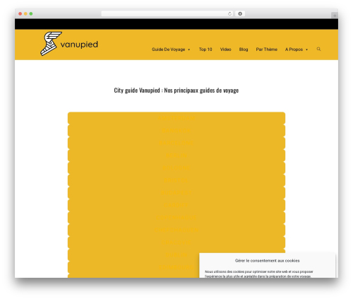 OceanWP WordPress website theme - vanupied.com
