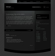 Piano Black premium WordPress theme