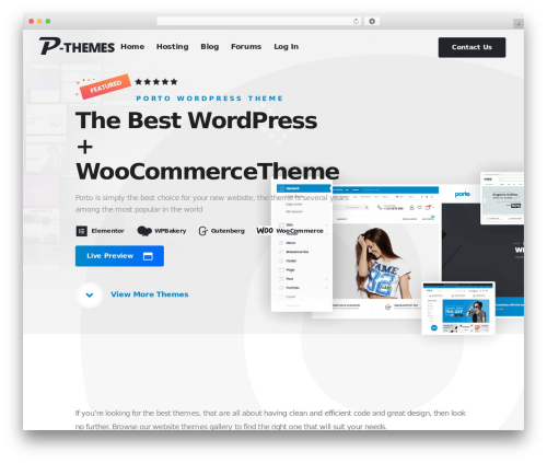 WooCommerce (woocommerce) free WordPress plugin - portotheme.com