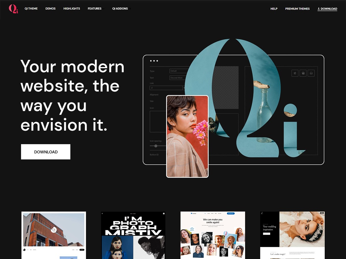 qi theme WordPress by Qode Interactive