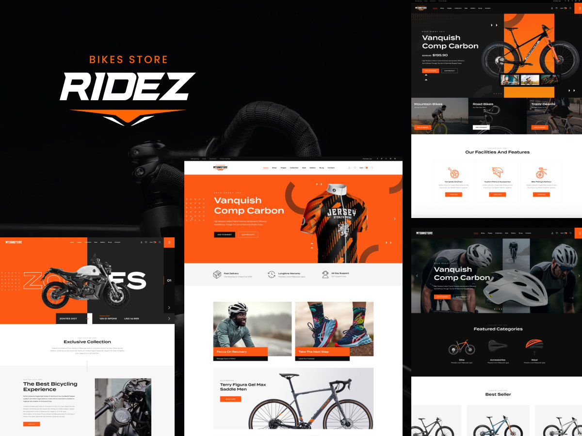 Ridez WordPress ecommerce theme