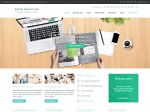 Rocco WordPress website theme by Muffin group