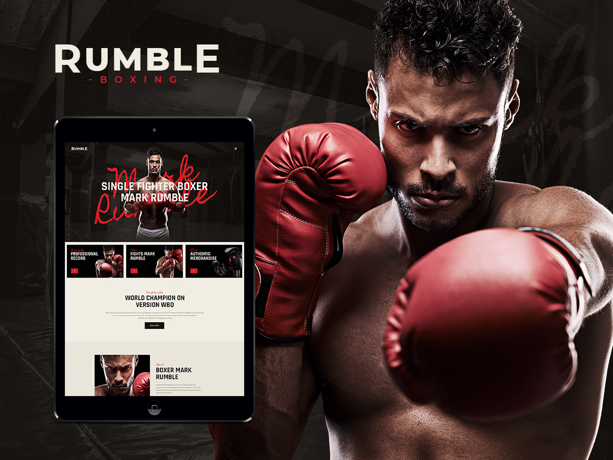 Rumble WordPress theme