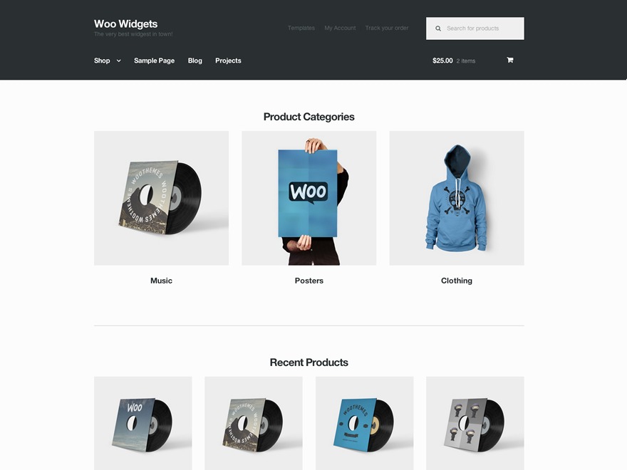Storefront Child best WooCommerce theme by Automattic