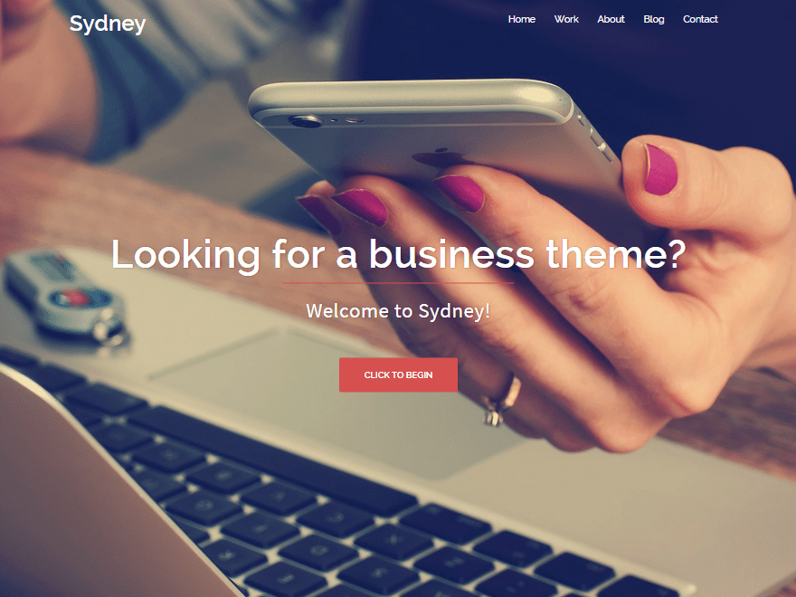 Sydney Free WordPress Themes Download