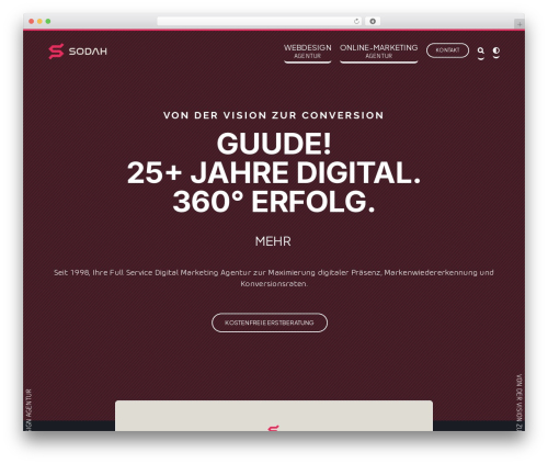Theme WordPress Avada - sodah.de