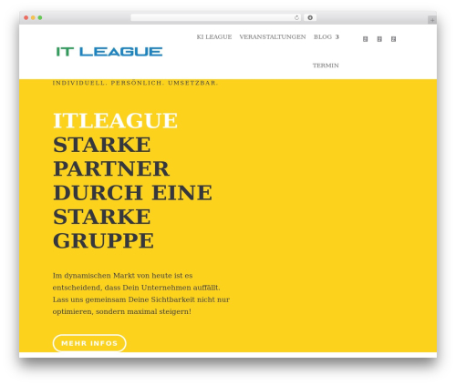 Theme WordPress Divi - itleague.de Theme WordPress Divi - itleague.de