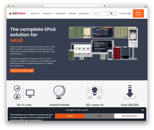 Theme WordPress GeneratePress - icrtouch.com