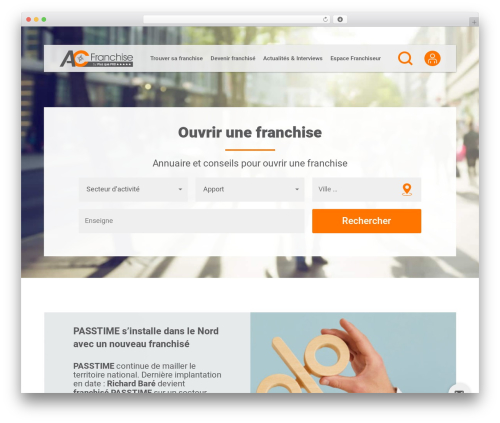 Theme WordPress Oceanwp Enfant - ac-franchise.com