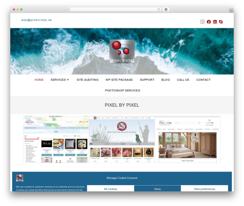 Theme WordPress OceanWP - pixelvista.uk