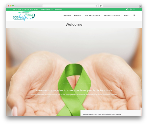 Theme WordPress OceanWP - soshelpline.org