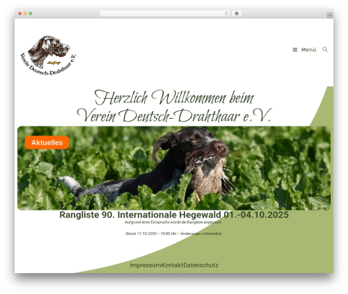 Theme WordPress OceanWP - drahthaar.de