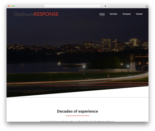 The7 best WordPress theme - optimumresponse.com