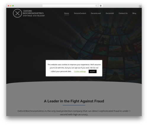 The7 WordPress theme - oxford-biochron.com