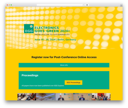 Theme WordPress Betheme - electronicsgoesgreen.org