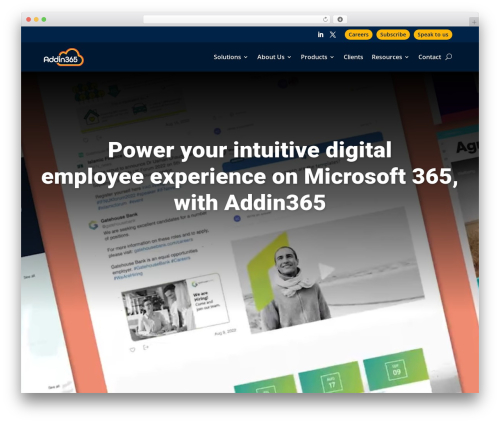 Theme WordPress Divi - addin365.com