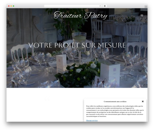 Theme WordPress Divi - traiteur-patry.com