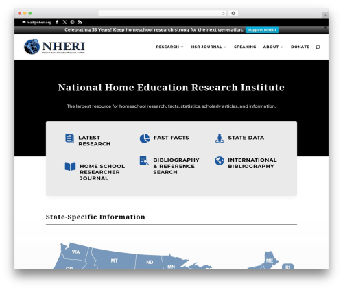 Theme WordPress Divi - nheri.org