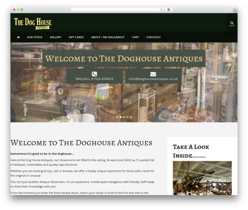 Theme WordPress DJM - doghouseantiques.co.uk