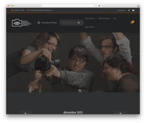 Theme WordPress Edumall - formationphotoquebec.com
