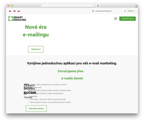 Theme WordPress Hello Elementor - smartemailing.cz