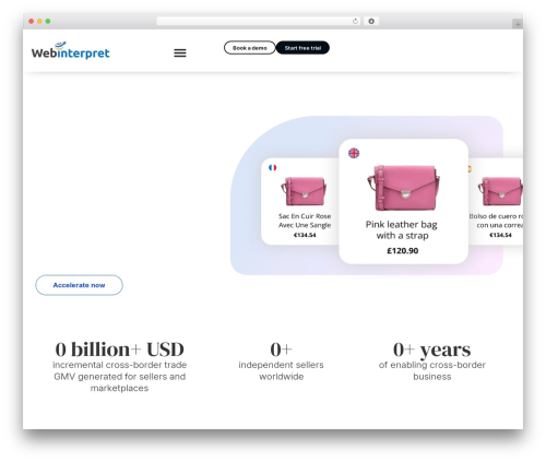 Theme WordPress Hello Elementor - webinterpret.com