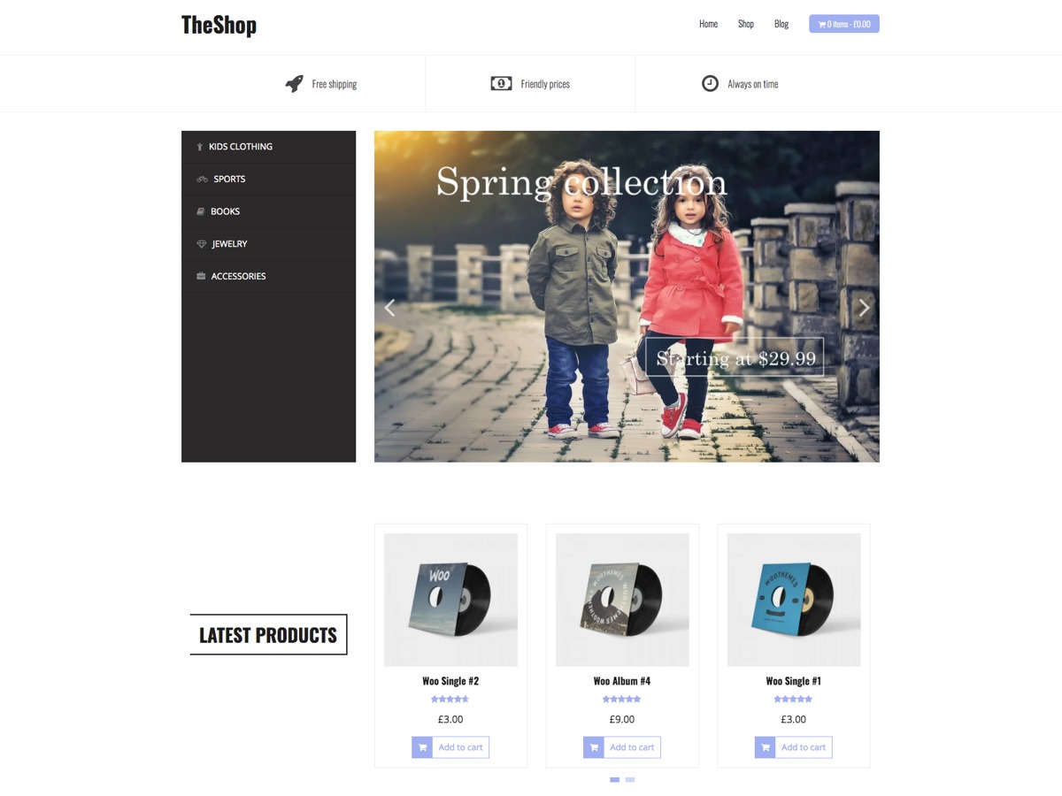 TheShop WordPress store theme by aThemes