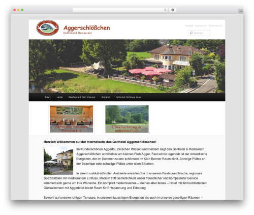 Twenty Eleven theme WordPress free - aggerschloesschen.de