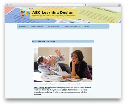 Twenty Seventeen best WordPress theme - abc-ld.org