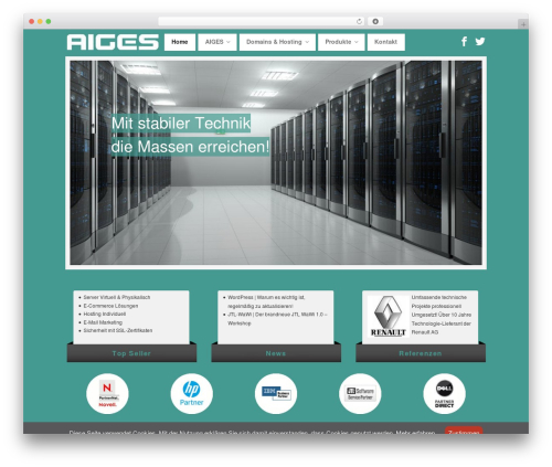 Twenty Seventeen-child WordPress theme - aiges.de