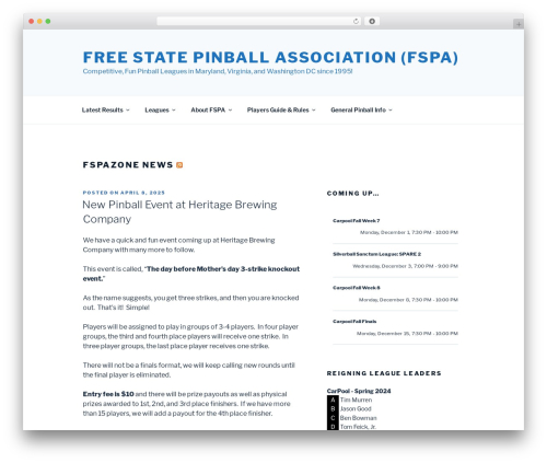 Twenty Seventeen free WordPress theme - fspazone.org Twenty Seventeen free WordPress theme - fspazone.org