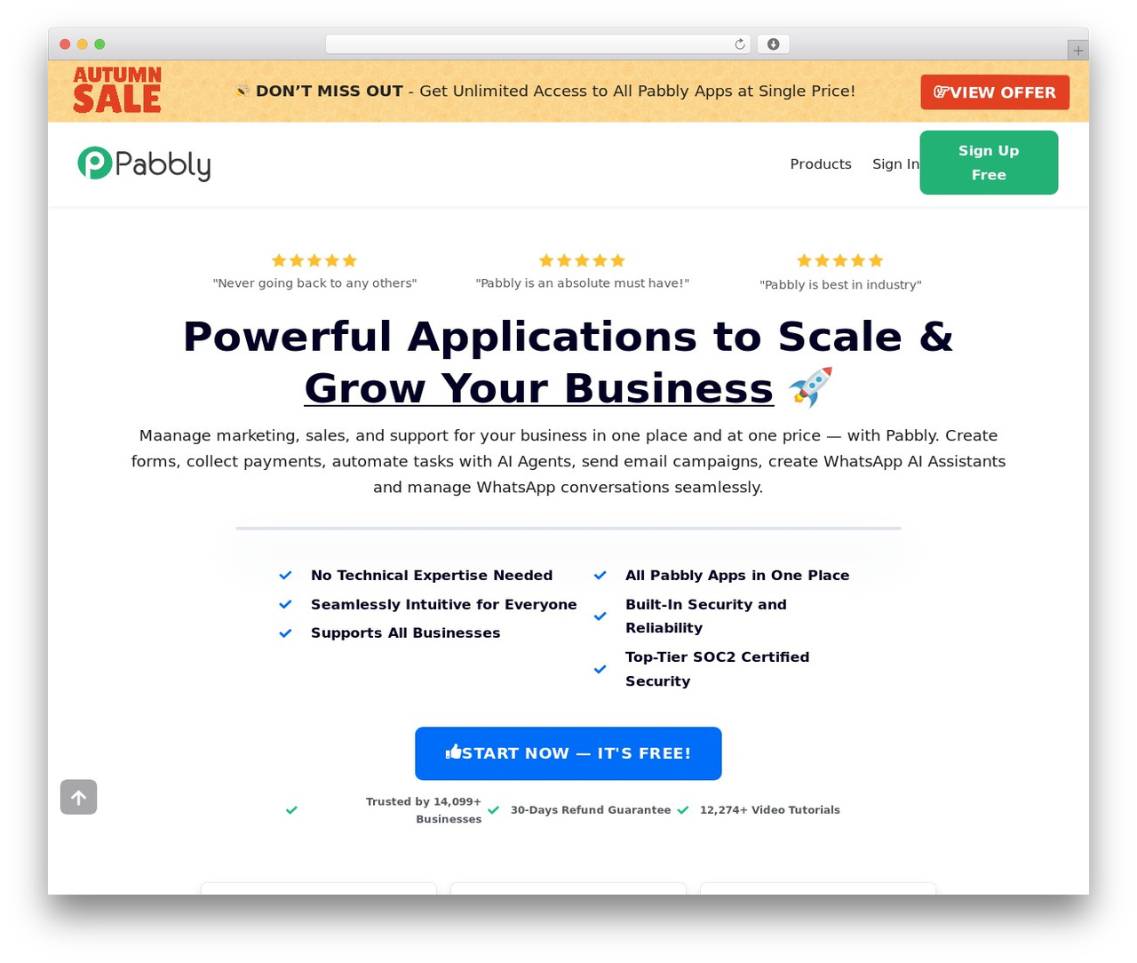 Twenty Seventeen free WordPress theme - pabbly.com