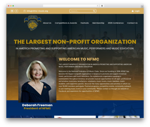 Twenty Seventeen theme WordPress free - nfmc-music.org