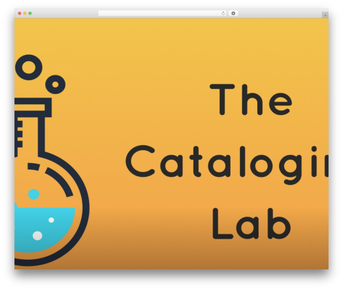 Twenty Seventeen WordPress theme - cataloginglab.org