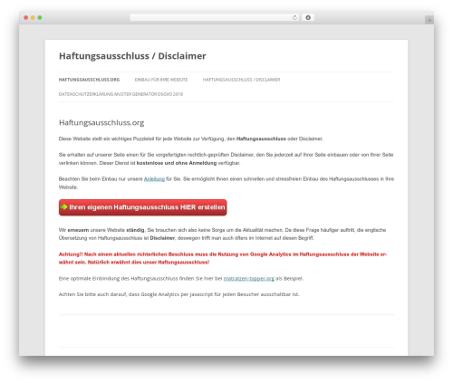 All in One SEO – Best WordPress SEO Plugin – Easily Improve SEO Rankings & Increase Traffic (all-in-one-seo-pack) free WordPress plugin - haftungsausschluss.org