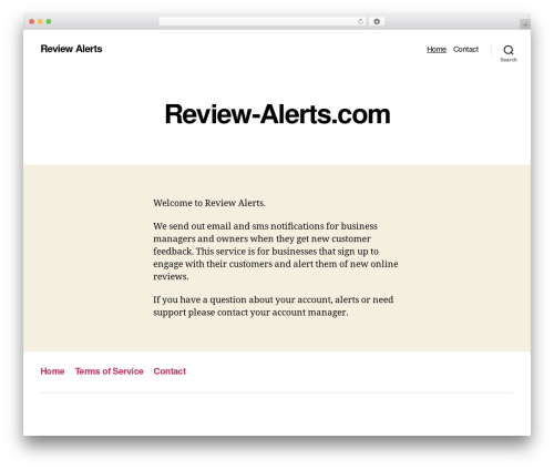 Twenty Twenty best WordPress theme - review-alerts.com Twenty Twenty best WordPress theme - review-alerts.com