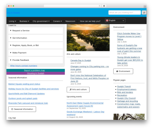 Twenty Twenty-Four WordPress theme free - guelph.ca