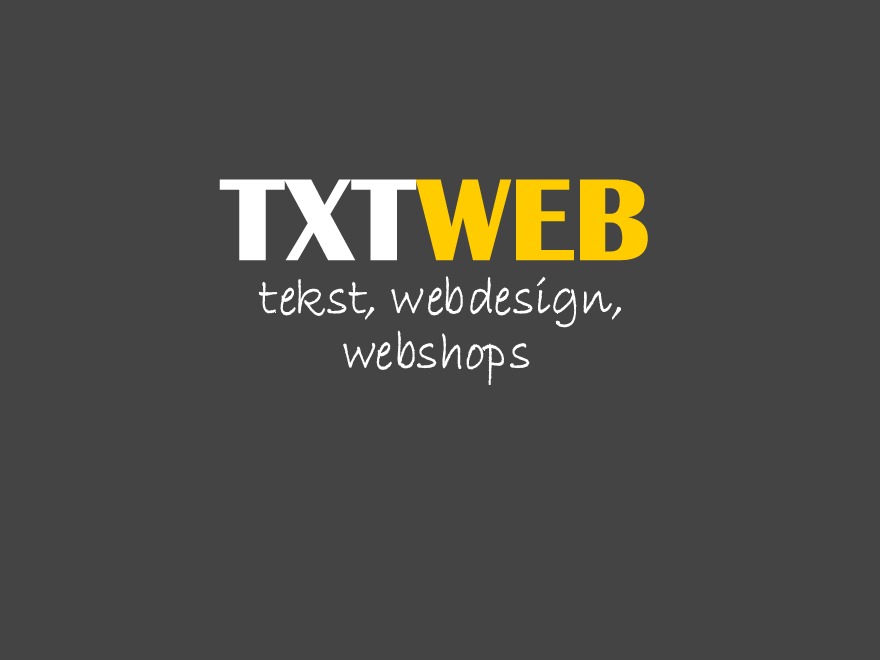 TXTWEB WordPress theme by Tom Usborne