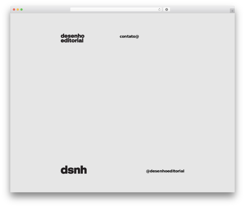 WordPress theme Hello Elementor - desenhoeditorial.com