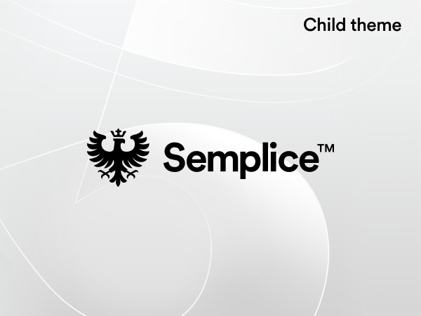 WordPress theme Semplice Child Theme