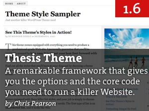 WordPress theme Thesis