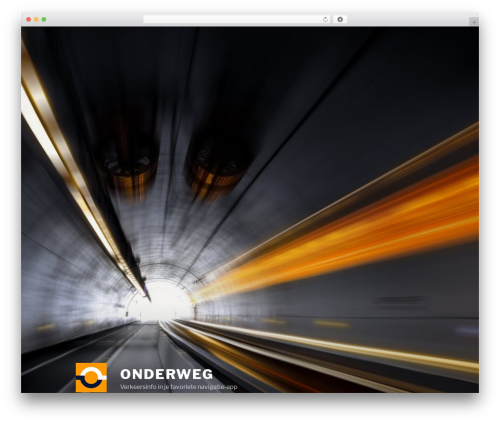 WordPress theme Twenty Seventeen - onderweg.nl
