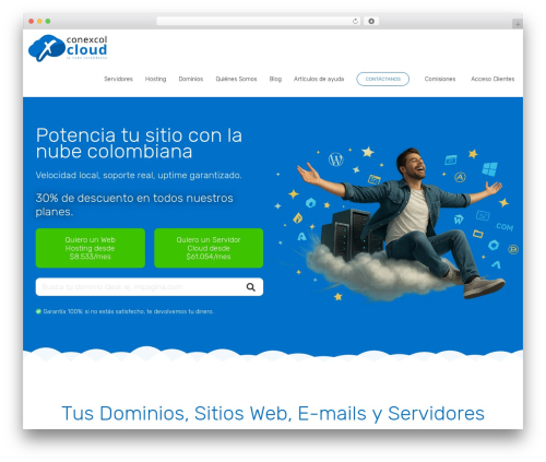 WordPress theme Avada - conexcol.net.co