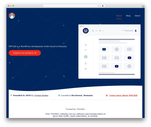 WordPress theme Blocksy - wpchill.com